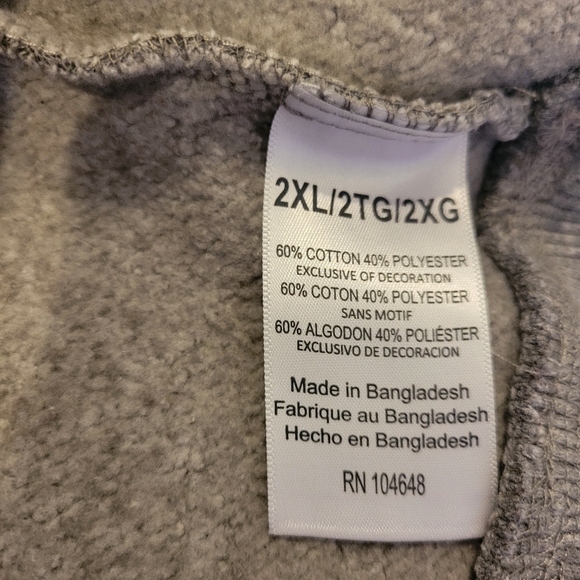 Champion MIZZOU Crewneck Sweatershirt|Heathered Gray|Men's 2XL  EUC - Picture 4 of 7